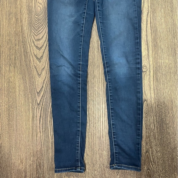 American Eagle Jeans Skinny Super Super Stretch Medium Wash Denim Blue Size 2 - Picture 4 of 11